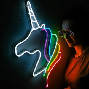 Unicorn neon lights