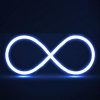 infinity neon sign