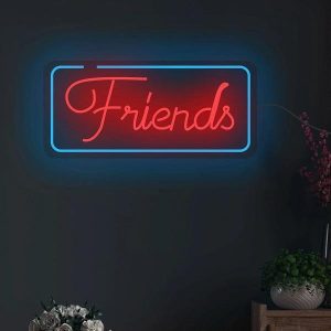 friends neon sign