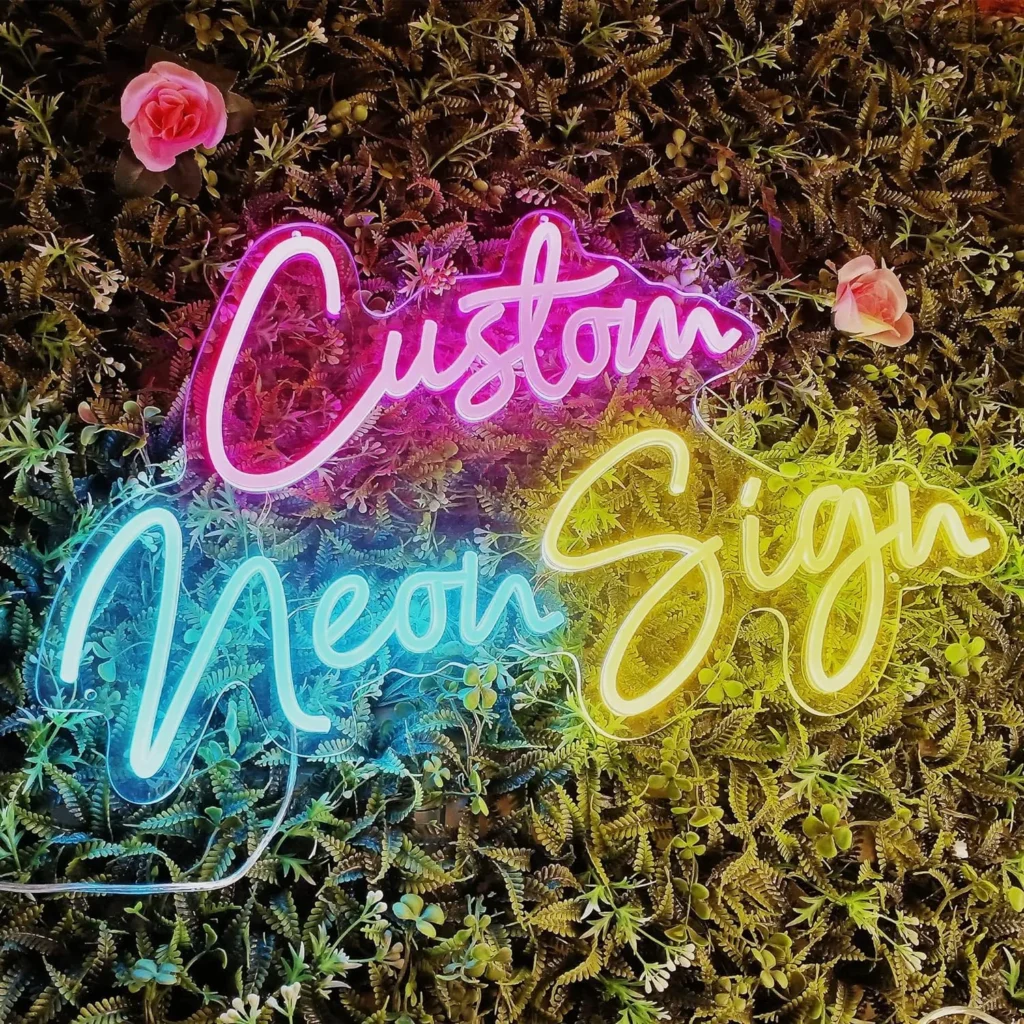 Custom neon light