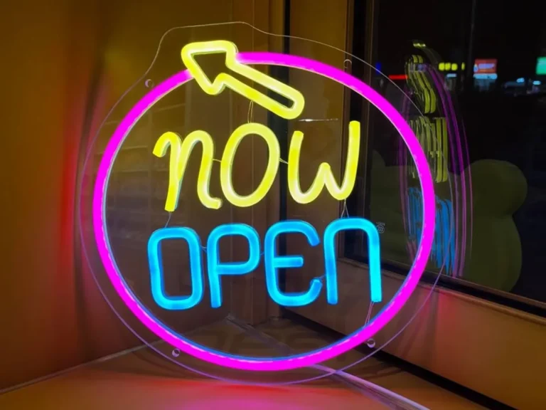 Neon sign For business