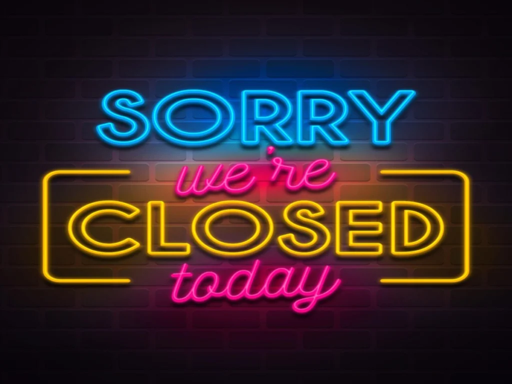 FloRo Neon Sign Size